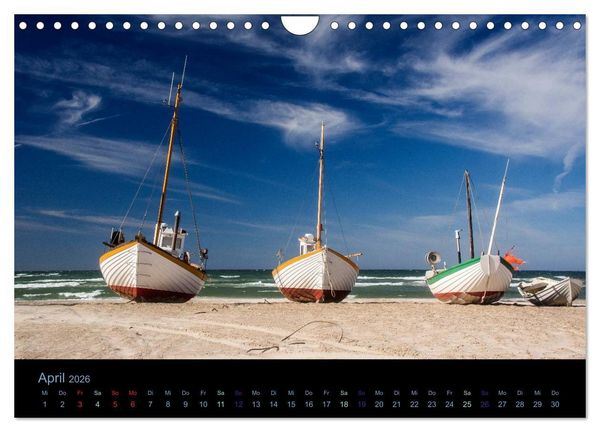Produktbild: Segelschiffe - Maritime Details (Wandkalender 2026 DIN A4 quer), CALVENDO Monatskalender