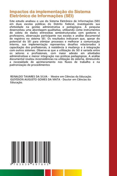 Produktbild: Impactos da implementa&ccedil;&atilde;o do Sistema Eletr&ocirc;nico de Informa&ccedil;&otilde;es (SEI)