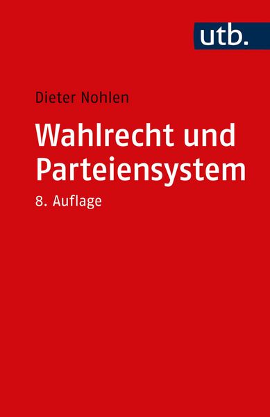 Produktbild: Wahlrecht und Parteiensystem