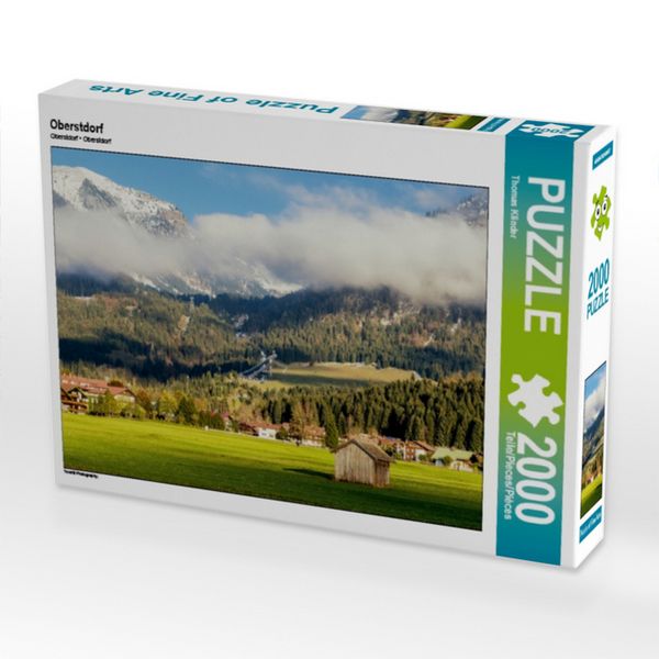 Produktbild: CALVENDO Puzzle Oberstdorf | 2000 Teile Lege-Gr&ouml;&szlig;e 90x67cm Foto-Puzzle f&uuml;r gl&uuml;ckliche Stunden