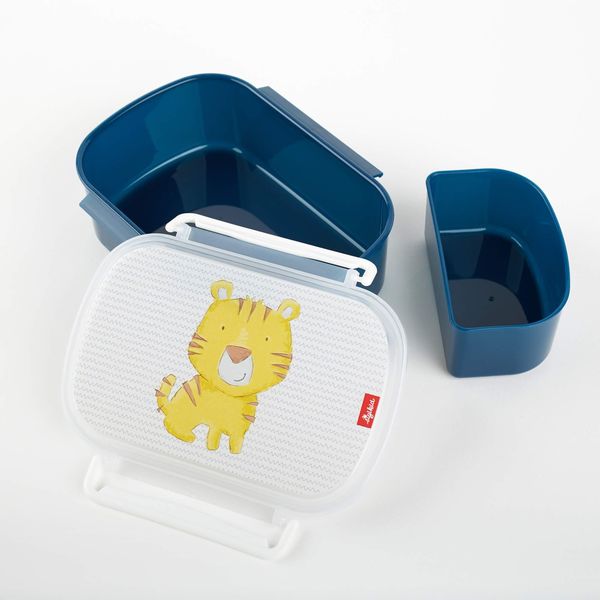 Produktbild: sigikid 25174 - Brotdose Tiger blau