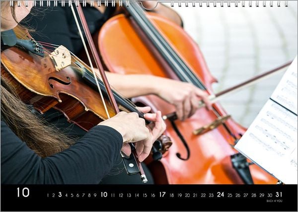 Produktbild: Der Kalender f&uuml;r Klassik-Musik-Freunde, ein Musik-Kalender, 2027, DIN A4