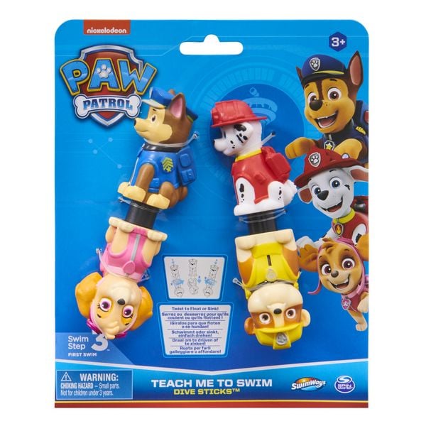 Produktbild: SwimWays PAW Patrol Tauchsticks mit den PAW Patrol Charakteren