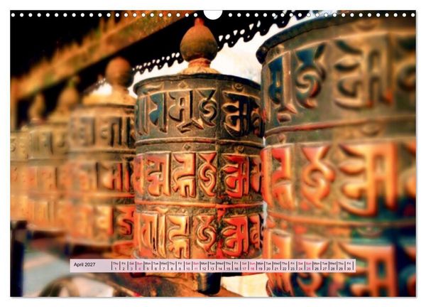 Produktbild: Spiritual Light of Asia (Wall Calendar 2027 DIN A3 landscape), CALVENDO 12 Month Wall Calendar