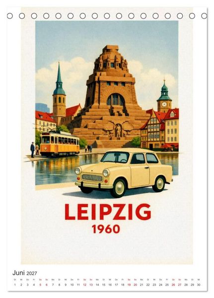 Produktbild: Stadtbilder und Stra&szlig;enlegenden (Tischkalender 2027 DIN A5 hoch), CALVENDO Monatskalender