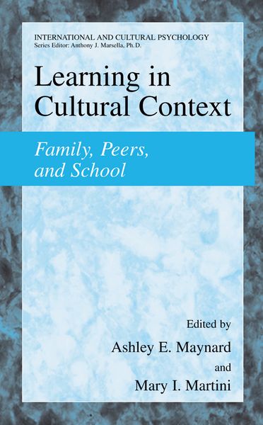Produktbild: Learning in Cultural Context