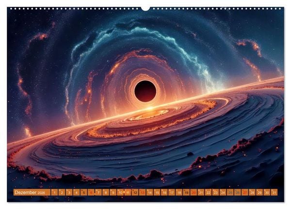 Produktbild: Ferne Galaxien (Wandkalender 2026 DIN A2 quer), CALVENDO Monatskalender
