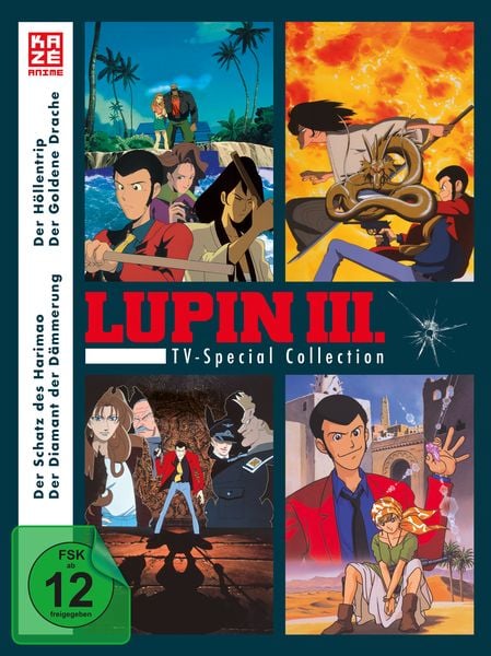 Lupin the Third - TV Special Collection (4 TV Specials) [4 DVDs]