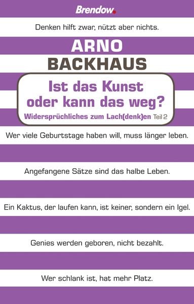 Produktbild: Ist das Kunst oder kann das weg?