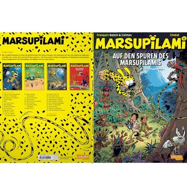 Produktbild: Marsupilami 11: Auf den Spuren des Marsupilamis - Der Comic zum Film