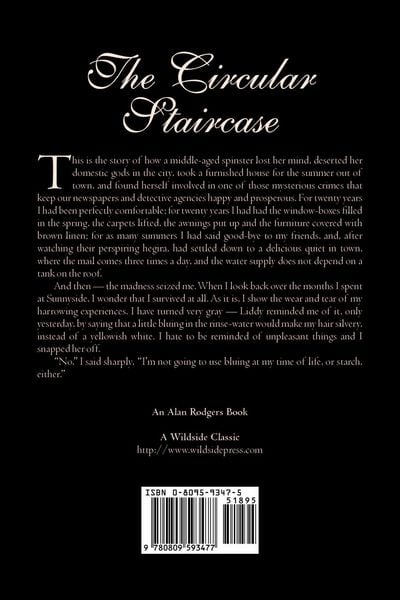 Produktbild: The Circular Staircase by Mary Roberts Rinehart, Fiction, Classics, Mystery & Detective