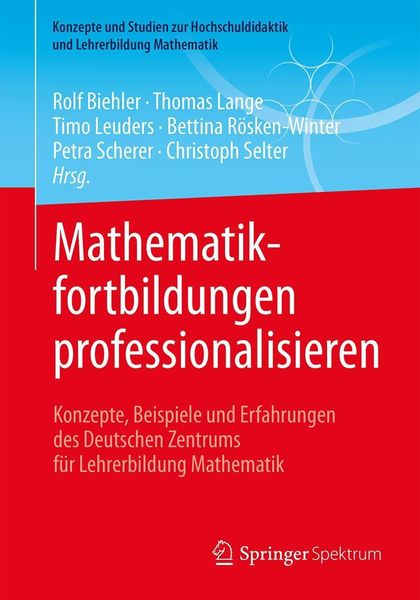 Produktbild: Mathematikfortbildungen professionalisieren