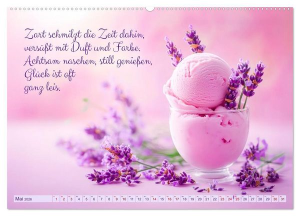 Produktbild: Im Duft des Lavendels - Mit Achtsamkeit durchs Leben (Wandkalender 2026 DIN A2 quer), CALVENDO Monatskalender