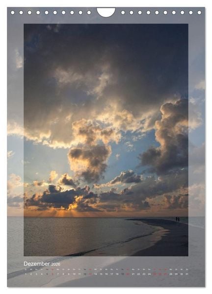 Produktbild: M A L E D I V E N (Wandkalender 2026 DIN A4 hoch), CALVENDO Monatskalender