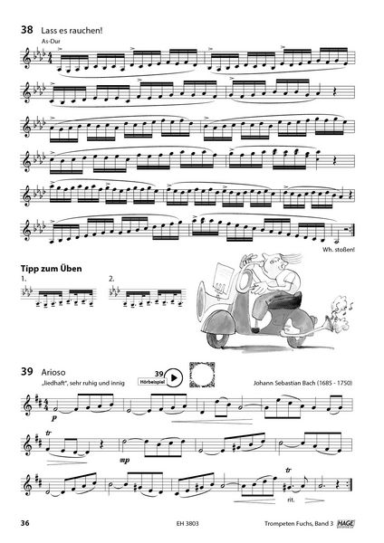 Produktbild: Trompeten Fuchs Band 3