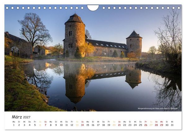 Produktbild: Heimat Entdecken: Bergisches Land (Wandkalender 2027 DIN A4 quer), CALVENDO Monatskalender