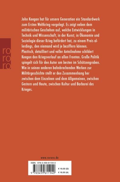 Produktbild: Der Erste Weltkrieg