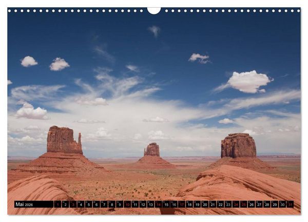 Produktbild: Blickpunkte der USA (Wandkalender 2026 DIN A3 quer), CALVENDO Monatskalender