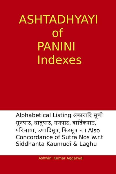 Produktbild: Ashtadhyayi of Panini Indexes