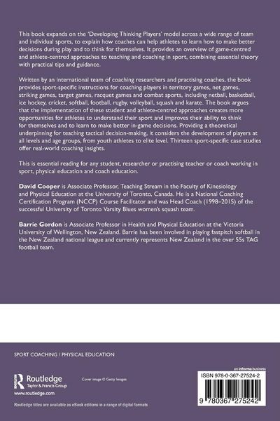 Produktbild: Tactical Decision-Making in Sport