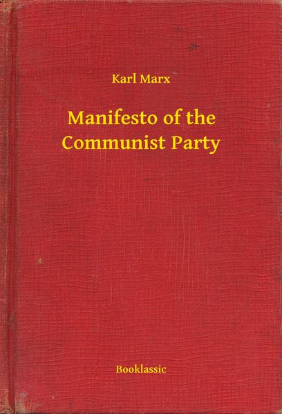 Produktbild: Manifesto of the Communist Party