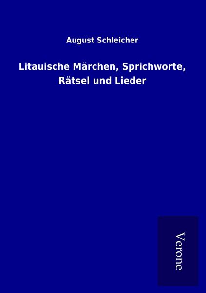 Produktbild: Litauische M&auml;rchen, Sprichworte, R&auml;tsel und Lieder