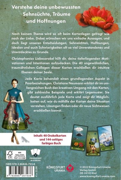 Produktbild: Christephania Liebesorakel - 40 Karten & Booklet