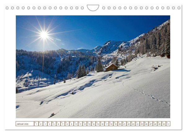 Produktbild: Idyllische Almh&uuml;tten (Wandkalender 2026 DIN A4 quer), CALVENDO Monatskalender