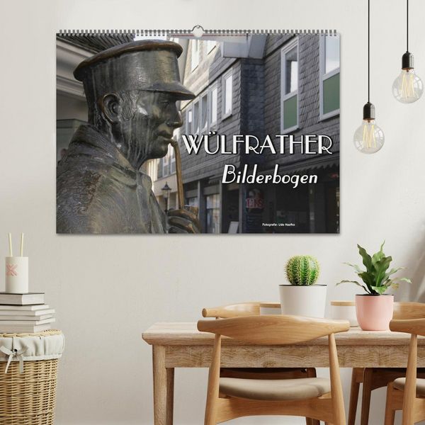 Produktbild: W&uuml;lfrather Bilderbogen 2026 (Wandkalender 2026 DIN A2 quer), CALVENDO Monatskalender
