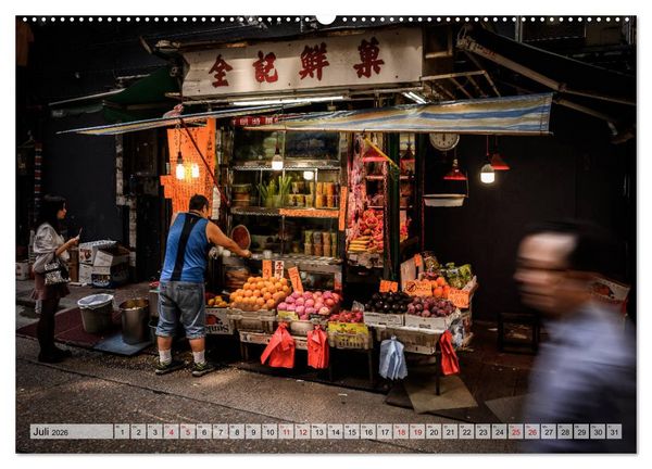 Produktbild: Metropolen Chinas - Peking, Shanghai, Hongkong (Wandkalender 2026 DIN A2 quer), CALVENDO Monatskalender