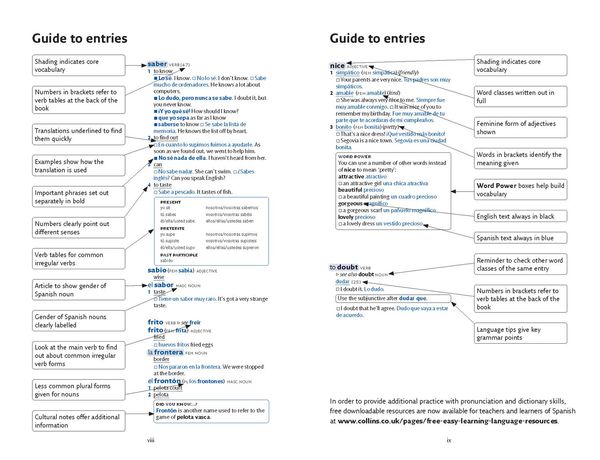 Produktbild: Easy Learning Spanish Dictionary