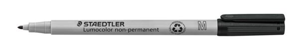 Produktbild: STAEDTLER Folienschreiber Lumocolor M nonpermanent schwarz