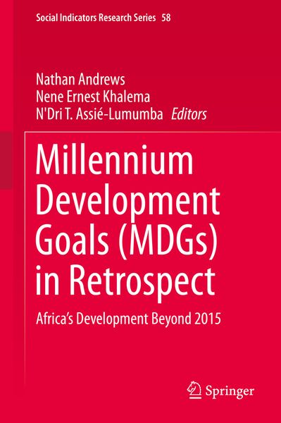 Produktbild: Millennium Development Goals (MDGs) in Retrospect
