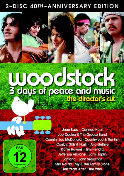 Produktbild: Woodstock - 40th Anniversary Edition [DC] [2 DVDs]