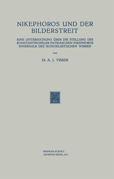 Produktbild: Nikephoros und der Bilderstreit