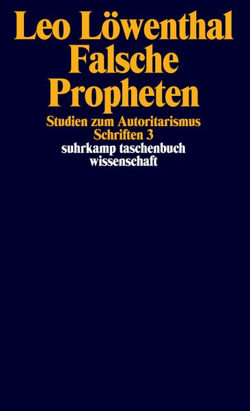 Schriften. 5 Bände, Taschenbuch von Leo Löwenthal, Suhrkamp, 9783518285039