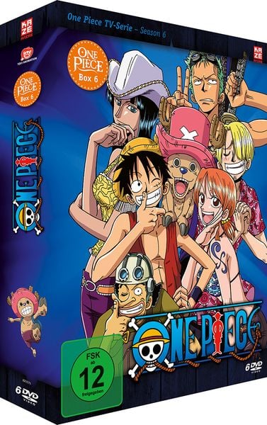 Produktbild: One Piece - TV-Serie Box Vol. 6 [6 DVDs]