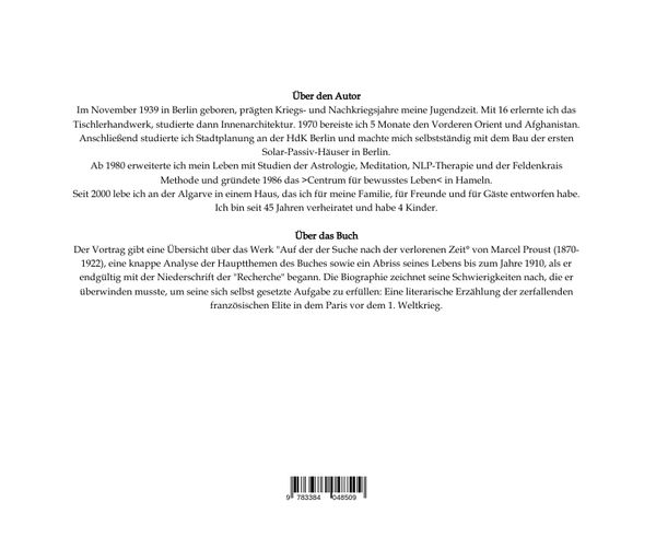 Produktbild: Auf der Suche nach der verlorenen Zeit