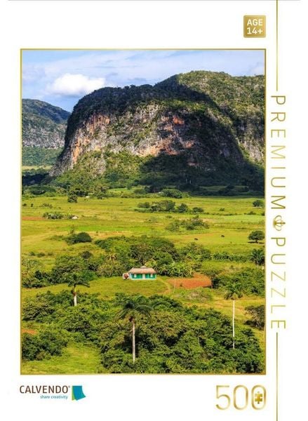 CALVENDO Puzzle Vinales | 500 Teile Lege-Größe 48 × 36 cm Foto-Puzzle für Erwachsene
