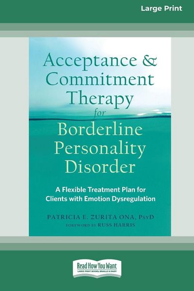 Produktbild: Acceptance and Commitment Therapy for Borderline Personality Disorder