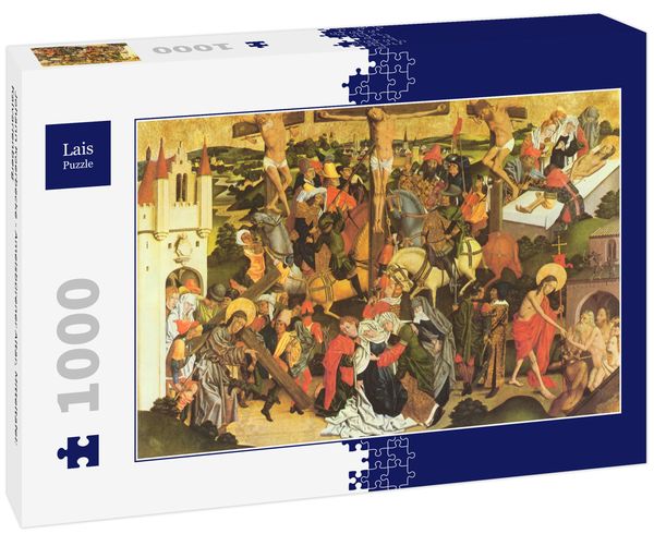 Produktbild: Lais Puzzle Johann Koerbecke - Amelsb&uuml;rener Altar, Mitteltafel: Kalvarienberg 1000 Teile