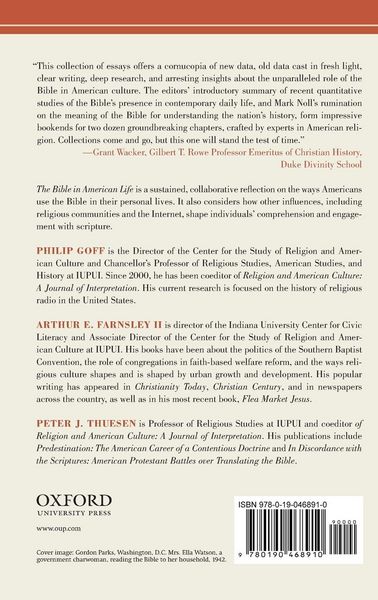 Produktbild: The Bible in American Life