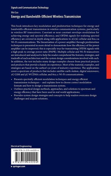 Produktbild: Energy and Bandwidth-Efficient Wireless Transmission