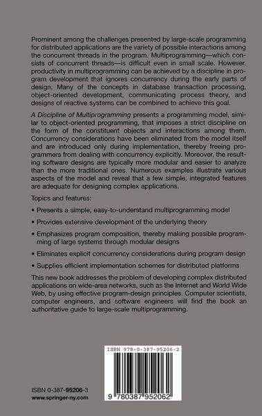 Produktbild: A Discipline of Multiprogramming