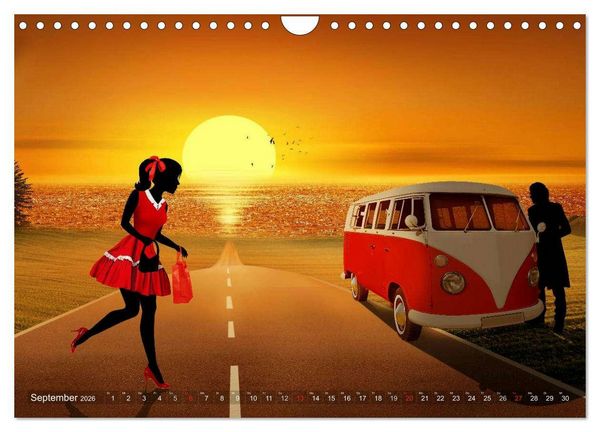 Produktbild: Ladies first by Mausopardia (Wandkalender 2026 DIN A4 quer), CALVENDO Monatskalender