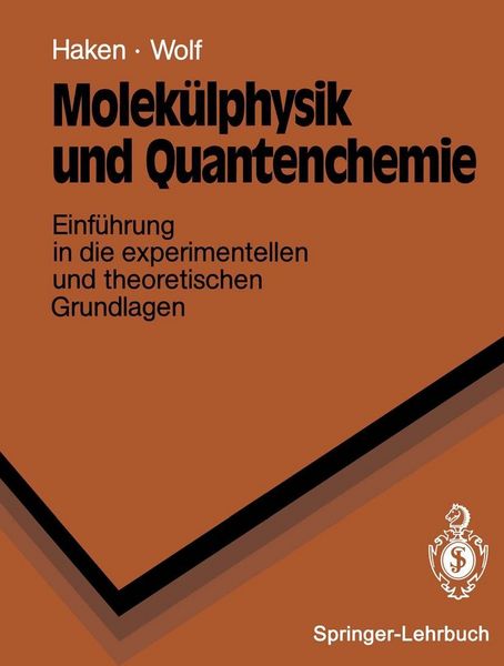 Produktbild: Molek&uuml;lphysik und Quantenchemie