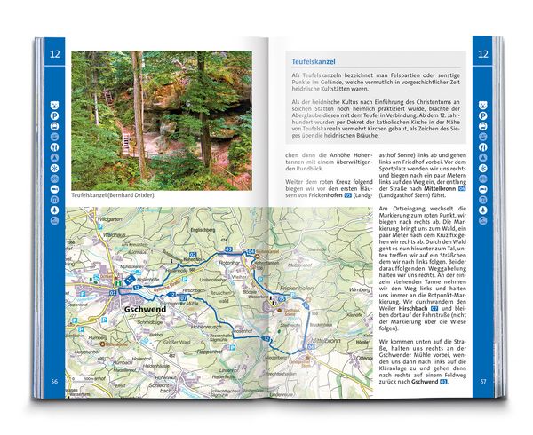 Produktbild: KOMPASS Wanderf&uuml;hrer Naturpark Schw&auml;bisch-Fr&auml;nkischer Wald, Die Wanderregion bei Stuttgart, 50 Touren