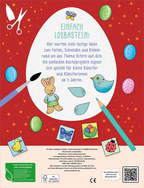 Produktbild: Mein erstes gro&szlig;es Oster-Bastelheft