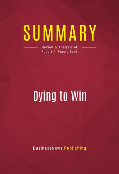 Produktbild: Summary: Dying to Win