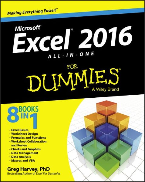 Produktbild: Excel 2016 All-in-One For Dummies